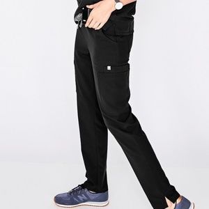 Figs Yola Skinny Scrub Pants Black XXS